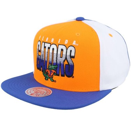Mitchell & Ness - College Orange snapback Keps - Florida Gators Billboard 2 Orange/Navy Snapback @ Hatstore