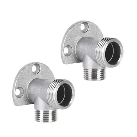 2 stk installasjonssett for å koble slangen til eksponert kran. ut