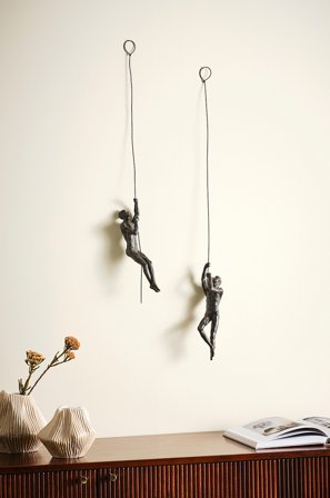 Jotex - Veggdekor Brun - CLIFFHANGERS - Kjøp Veggdekor hos Jotex