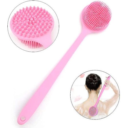 Nydelig baderomsbørste Kropp Silikonbørste Sterk baderomsbørste Rengjøringsbørste