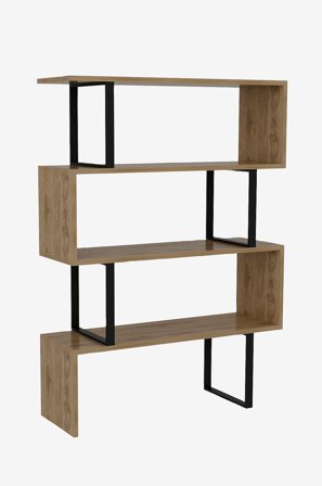 Hanah Home - Bokhylla - Brun - Bokhyllor - Från Homeroom