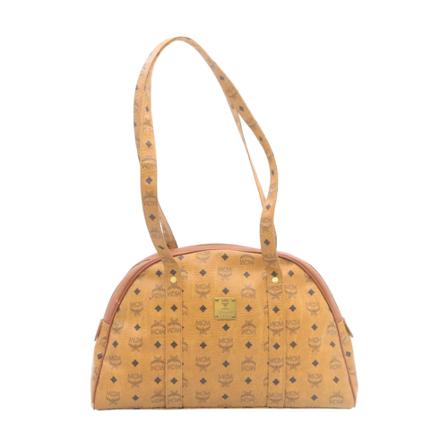 MCM Pre-owned, Shoulder Bags Bruin, Dames, Maat:ONE Size