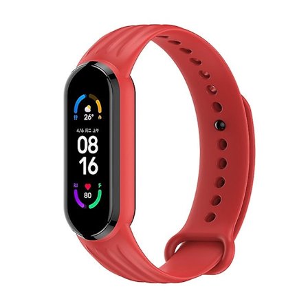 Carmine Carmine Silikonarmband kompatibelt med Xiaomi Mi Band 6 / 5