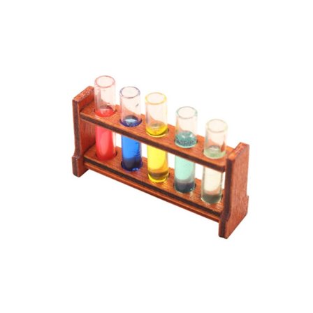 Färg Provrör Glasögon Set Provrör Stand