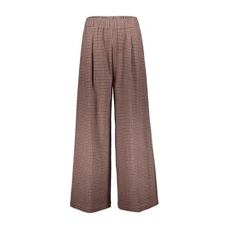 Semicouture, Wide Trousers Bruin, Dames, Maat:L