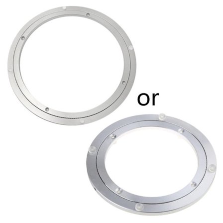 Kestävä Kääntölevy Lazy Susan Pyöreä Kääntöpöytä Kääntyvä Pohja Pyörivä Laakerilevy Helppo Kääntää (5.5"/8"/9"/12")