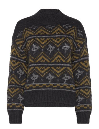 Scotch & Soda | Metallic Fair Isle Pullover | M