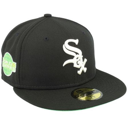 New Era - MLB Svart fitted Keps - Chicago White Sox 59FIFTY Citruspop Black Fitted @ Hatstore