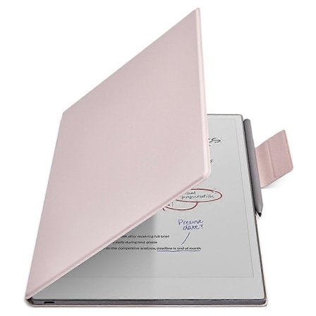 Kompatibel med ReMarkable Paper Pro Etui PC+PU Læder Tablet Magnetisk Cover med Pen Holder Auto Væk/Sov-Perfekt