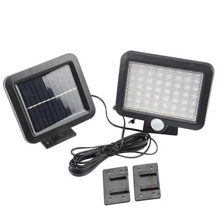 Lampa med rörelsesensor – drivs på solenergi