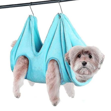 Pet Grooming Hammock Helper Assistant Multifunctional Dry Towel Cat Dog Restraint Bag