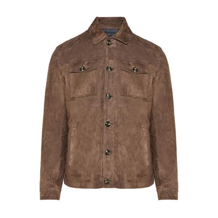 Barba - Skinnjackor - Brun - Herr - Storlek: 4xl, Herr, Storlek: 4XL
