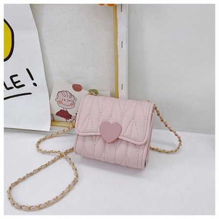 Crossbody taske Magnetic Snap Skuldertasker PINK