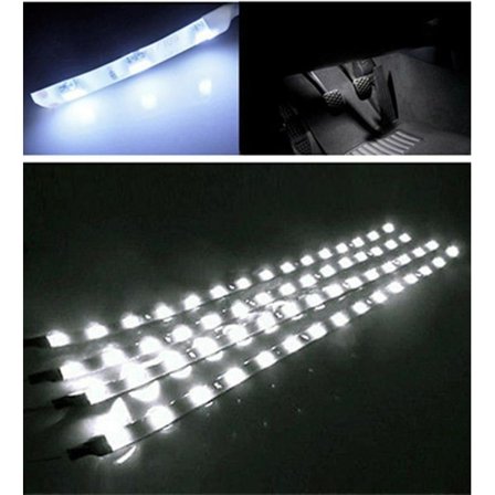 10 Pcs Waterproof Flexible Led Strip Underbody Light For Car Motorcycle
