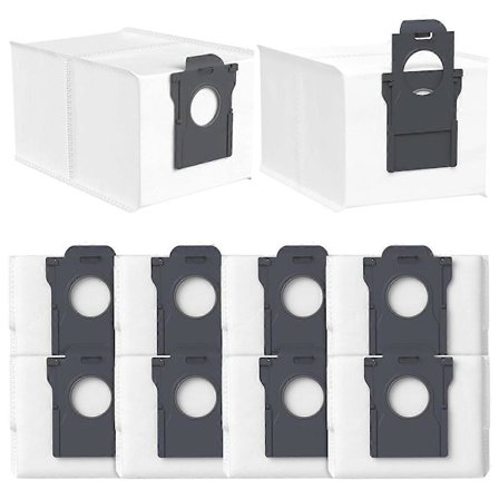 10 Pakk Støvsugerposer for Dreame X30 Ultra / X40 Ultra / L10s Pro Ultra Robotstøvsuger Poser Tilbehør