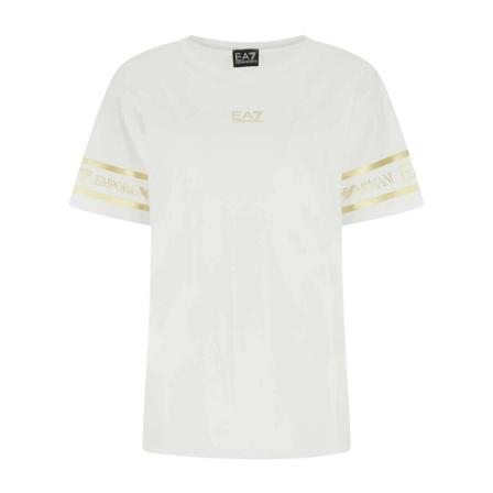 Emporio Armani Ea7, T-Shirt Wit, Dames, Maat:L