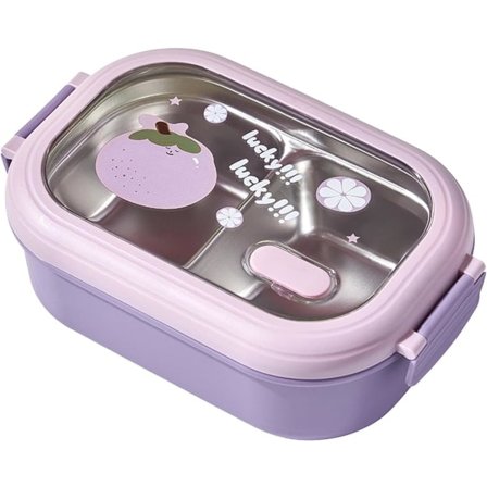 Lunsjboks med isolasjon for kontorarbeidere, separert type