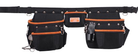 Bahco 47503PB2 Verktøybelte hammerholder, 4 hekter, 3 ringer, Klær