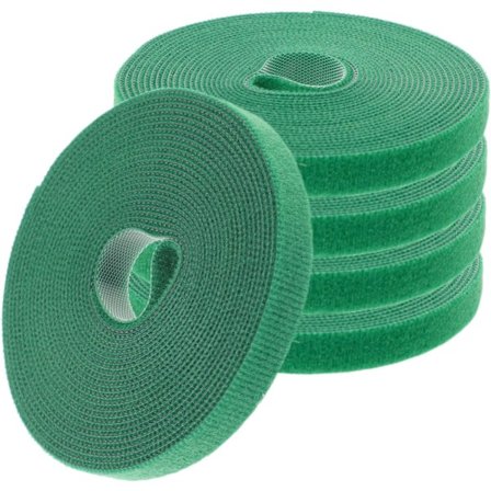 Plantetråd 5 ruller selvklæbende burretape 12 mm x kabelstyring