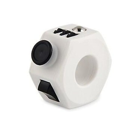 Magisk Anti Stress Ring Finger Hand Grip Stress Reliever Fidget Toy Vuxen Barn Dekompressionsringar Unzip Anti Stress Spinner