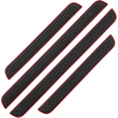 4 dørtrinsbeskyttere til bil, universal dørtrinsdækpanel, trinbeskyttere