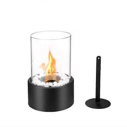 Bioetanolipöytätakka Bio Etanolipöytätuli Pyöreä Kupari musta