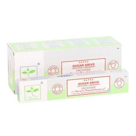 Satya Ocean Drive Earth Rökelsepinnar (12-pack) One Size Br