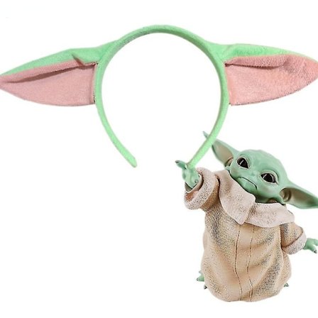 Star Wars Baby Yoda Panta Otsapanta Joustava Hiuspanta