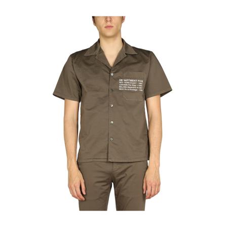 Department Five, Short Sleeve Shirts Groen, Heren, Maat:L