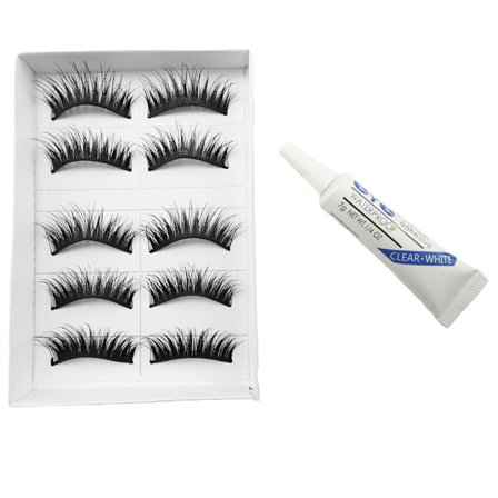 10st Lyxiga lösögonfransar - Fanny + lim