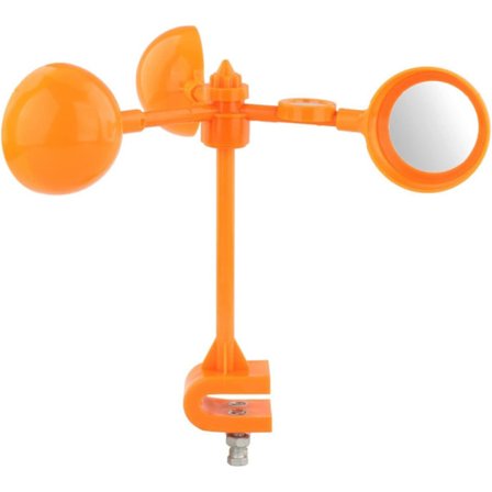 Reflekterende Fugleskræmmer Repeller Roterende Vinddrevet Enhed Hold Fugle Væk til Udendørs Kråke, L