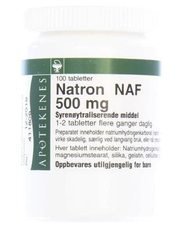 NAF Natron NAF tab 500mg