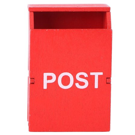 1 kpl Miniatyyri Postilaatikko Mini Talo Postilaatikko Koristekirje Laatikko Malli DecorBY