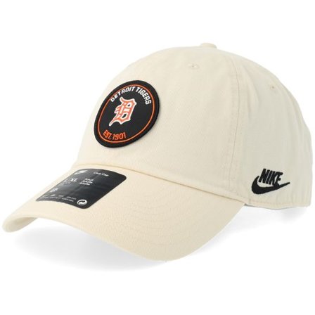 Nike MLB - MLB Beige Keps - Detroit Tigers Club Natural Dad Cap @ Hatstore