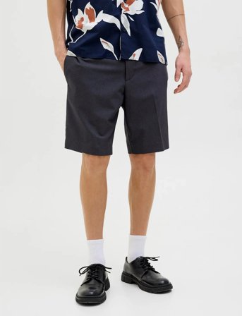 Jack & Jones Jpstace Leo Chino Shorts Srt Sn - Navy - M