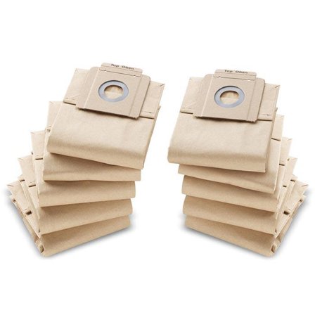 Kärcher Professional 69043330 Filterpåse Papper, 10-pack, Maskintillbehör