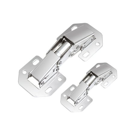Lukket hængsler 90 graders skabslåge hængsler skjult skabslåge hængsler egnet til køkkenskab skabslåge 77 mm