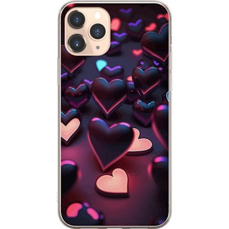 Kompatibelt Mobildeksel til Apple Apple iPhone 11 Pro Midnattshjerter