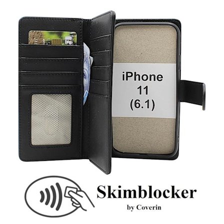 Skimblocker iPhone 11 XL Plånboksfodral