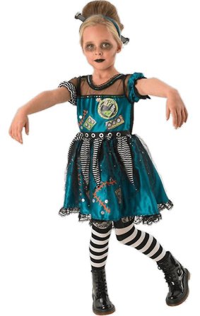Frankenstein Frankie 'n halloween teemabileet XL