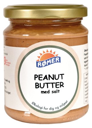 Rømer Peanut Butter Ø 250 g, Helse & Madvarer, Smørepålæg, Peanutbutter