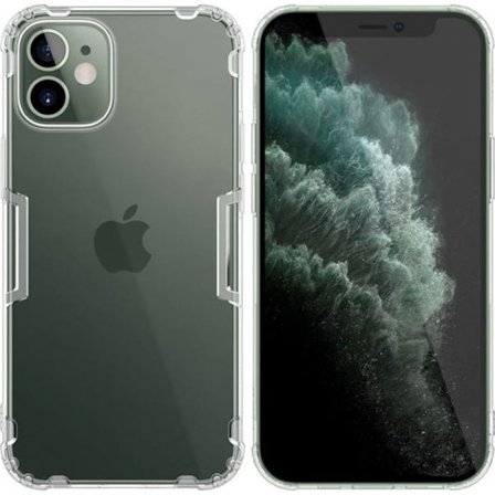 Nillkin - iP12M-02115 - Skal för iPhone 12 Mini Skal i naturlig TPU Transparent bakskal.