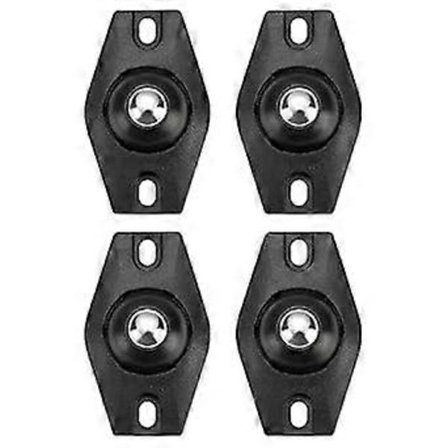 20 st Mini Självhäftande Hjul Svängbara Hjul, Små Hjul, Möbelhjul, Minihjul, Självhäftande Mini Universalhjul, för Soptunna [DB]