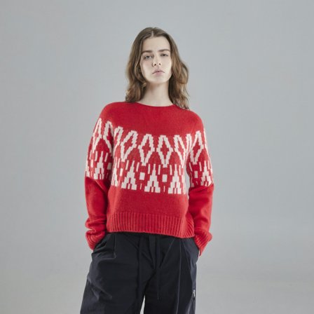 66 North women's Tjörnin Tops - Red Currants - M