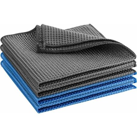 Premium karbon mikrofiber glasskluter for profesjonell vindus-/speilrengjøring