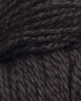 Garn Järbo 2 Fä. Wolle Dunkelbraun