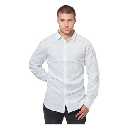 Armani Exchange, Shirt Biały, Mężczyzna, Rozmiar: 2XL