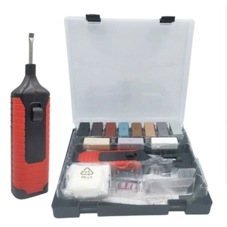 Reparasjonssett for fliser og tre - 11 fargenyanser - Enkel reparasjon av fliser, laminat, parkett og vinylgulv