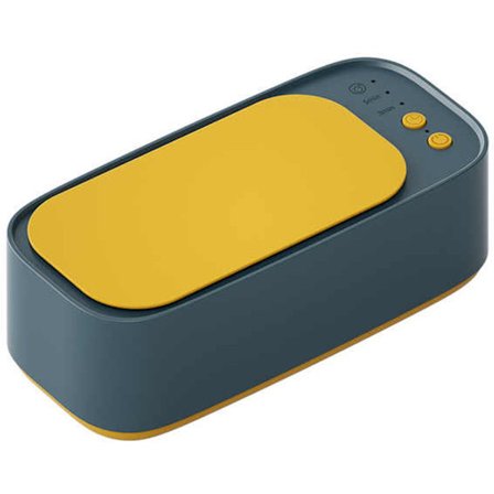 ING Ultraäänipesuri - 45000 Khz Kannettava Sonic-pesuri - Ajastimella Silmälaseille Pienet Kannattimet Korujen Puhdistusaine - Ultraäänipesuri -