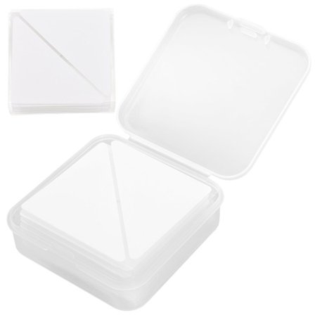 60 stk. skjortekrave-klistermærker, skjortekrave-stivere, PVC-krave-stivere, klistermærker, skjortekrave-støttestivere